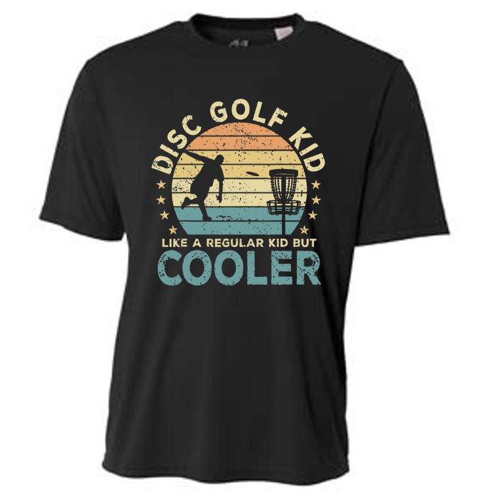 Disc Golf Disc Golf Player Funny Cooling Performance Crew T-Shirt