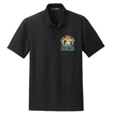 Disc Golf Disc Golf Player Funny Dry Zone Grid Polo