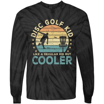 Disc Golf Disc Golf Player Funny Tie-Dye Long Sleeve Shirt