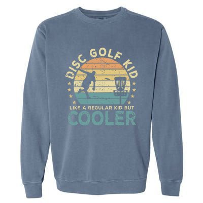 Disc Golf Disc Golf Player Funny Garment-Dyed Sweatshirt