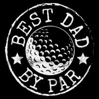 Disc Golf Dad Best Dad By Par Father's Day Disk Frisbee Cooling Performance Crew T-Shirt