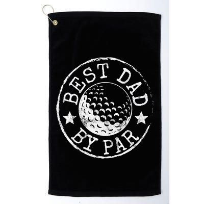 Disc Golf Dad Best Dad By Par Father's Day Disk Frisbee Golf Towel