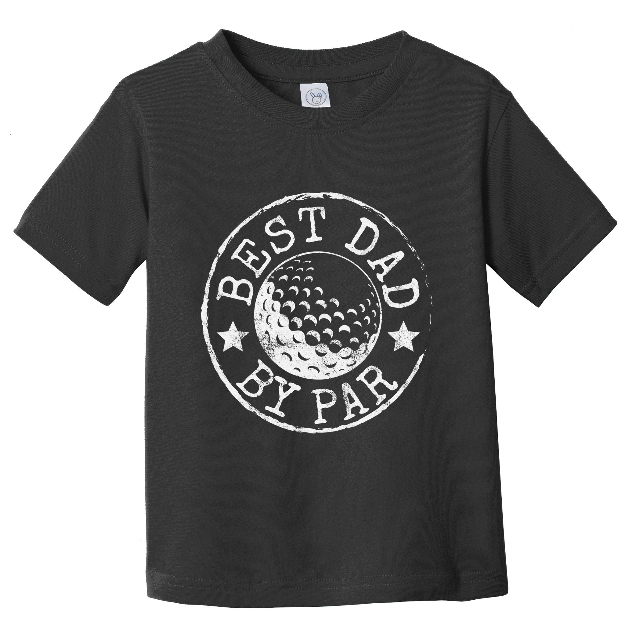 Disc Golf Dad Best Dad By Par Father's Day Disk Frisbee Toddler T-Shirt