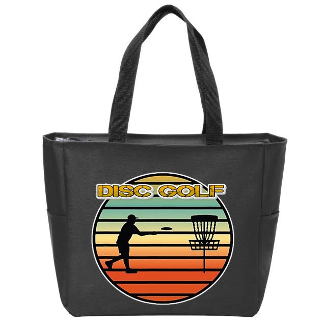 Disc Golf Zip Tote Bag