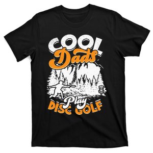 Disc Golfing Discgolf Basket Cool Dads Play Disc Golf T-Shirt