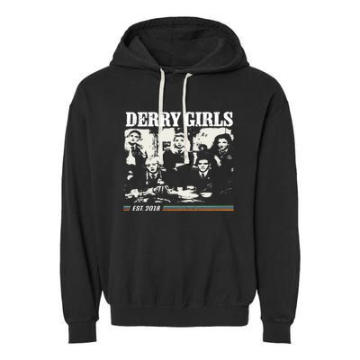 Derry Girl Garment-Dyed Fleece Hoodie