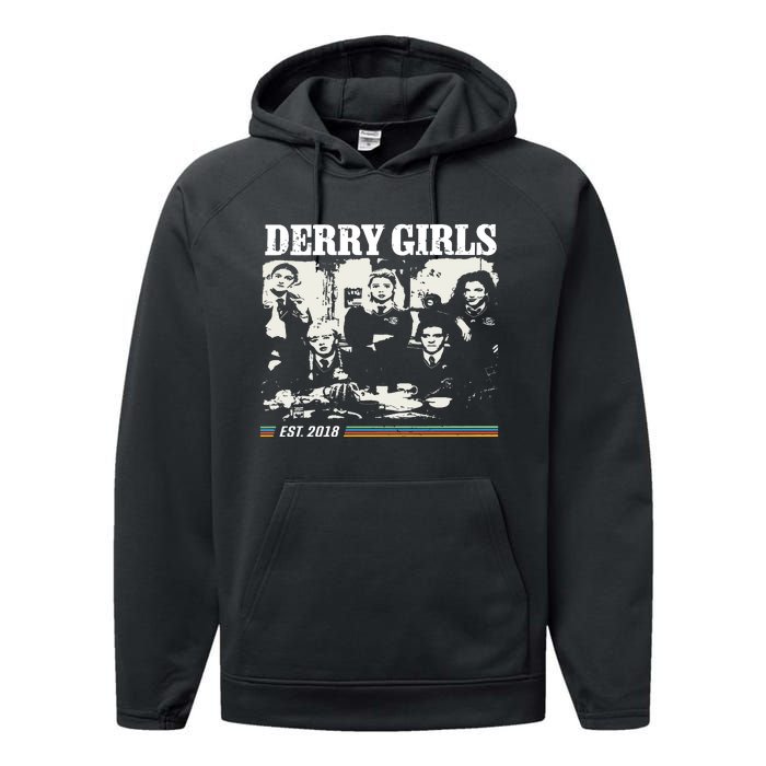 Derry Girl Performance Fleece Hoodie