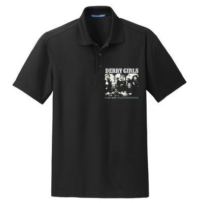 Derry Girl Dry Zone Grid Polo