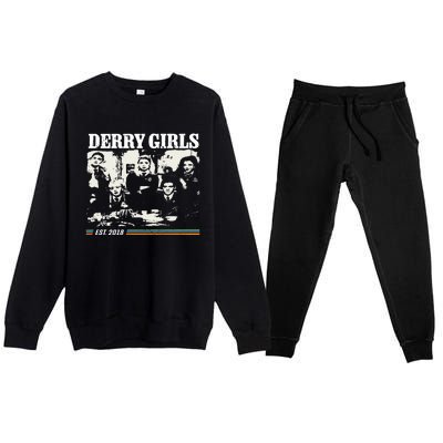 Derry Girl Premium Crewneck Sweatsuit Set