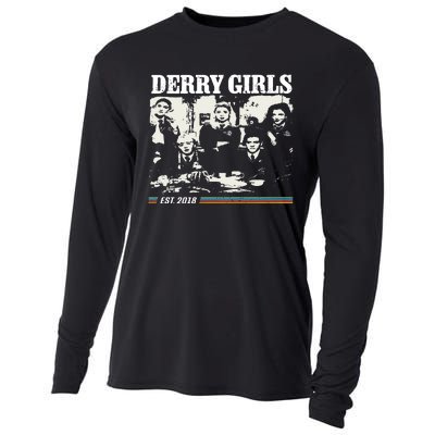 Derry Girl Cooling Performance Long Sleeve Crew