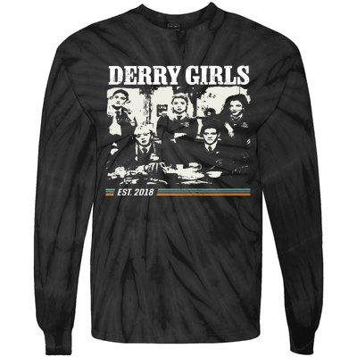 Derry Girl Tie-Dye Long Sleeve Shirt