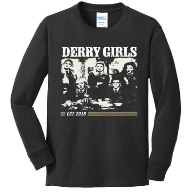 Derry Girl Kids Long Sleeve Shirt