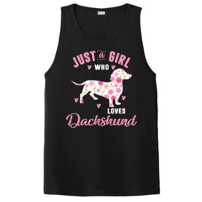 Dachshund Gift Dachshund Lover Gift PosiCharge Competitor Tank