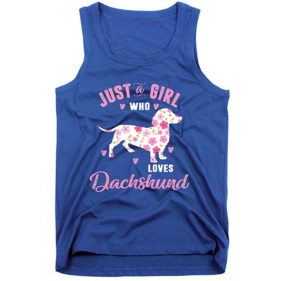 Dachshund Gift Dachshund Lover Gift Tank Top