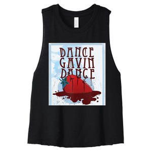 Dance Gavin Dance Merch Mothership Dance Gavin Dance Gifts Women's Racerback Cropped Tank