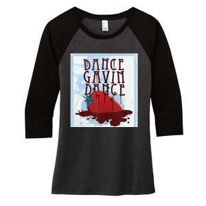 Dance Gavin Dance Merch Mothership Dance Gavin Dance Gifts Women's Tri-Blend 3/4-Sleeve Raglan Shirt