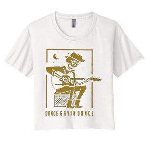 Dance Gavin Dance Graphic Design Women's Crop Top Tee