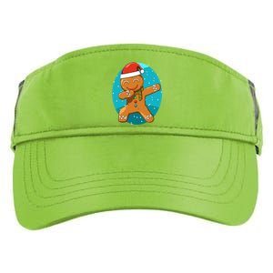 Dabbing Gingerbread Dabbing Christmas Cookie Dab Funny Funny Gift Adult Drive Performance Visor