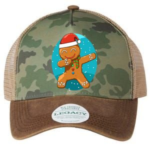 Dabbing Gingerbread Dabbing Christmas Cookie Dab Funny Funny Gift Legacy Tie Dye Trucker Hat