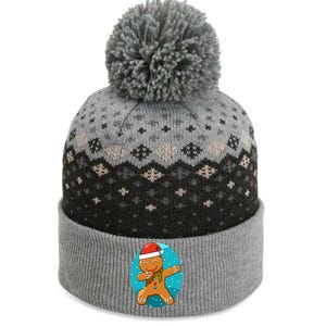 Dabbing Gingerbread Dabbing Christmas Cookie Dab Funny Funny Gift The Baniff Cuffed Pom Beanie