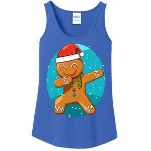 Dabbing Gingerbread Dabbing Christmas Cookie Dab Funny Funny Gift Ladies Essential Tank