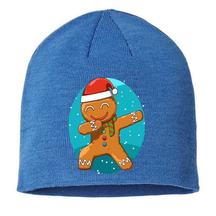 Dabbing Gingerbread Dabbing Christmas Cookie Dab Funny Funny Gift Sustainable Beanie