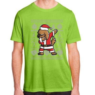 Dabbing Goldendoodle Dab Dance Funny Dog Christmas Gift Cute Gift Adult ChromaSoft Performance T-Shirt