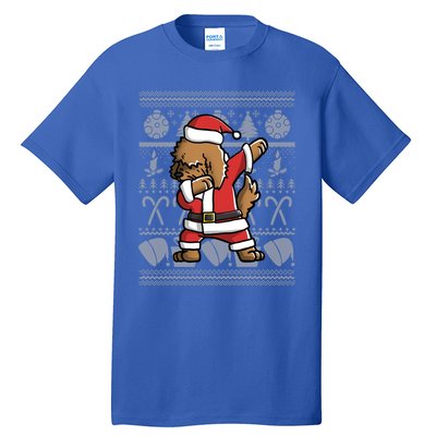 Dabbing Goldendoodle Dab Dance Funny Dog Christmas Gift Cute Gift Tall T-Shirt