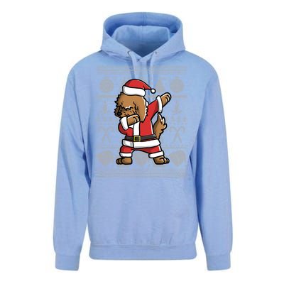 Dabbing Goldendoodle Dab Dance Funny Dog Christmas Gift Cute Gift Unisex Surf Hoodie