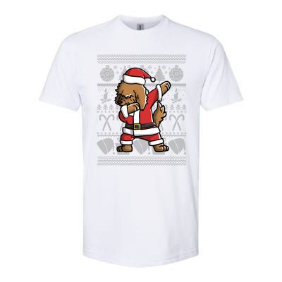 Dabbing Goldendoodle Dab Dance Funny Dog Christmas Gift Cute Gift Softstyle CVC T-Shirt