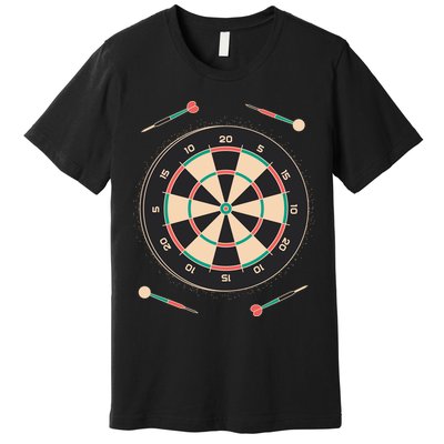 Dartboard Game Premium T-Shirt