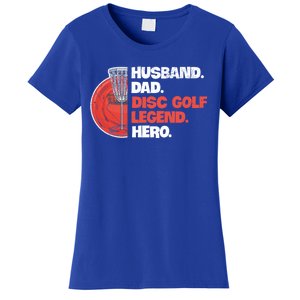 Disc Golf Design For Your Disc Golf Player Husband Gift Women's T-Shirt