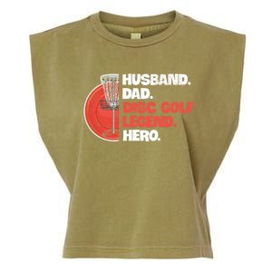 Disc Golf Design For Your Disc Golf Player Husband Gift Garment-Dyed Women's Muscle Tee