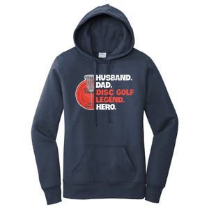 Disc Golf Design For Your Disc Golf Player Husband Gift Women's Pullover Hoodie