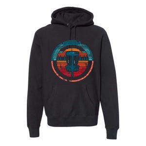 Disc Golfer Disc Golf Player Premium Hoodie