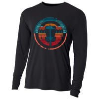 Disc Golfer Disc Golf Player Cooling Performance Long Sleeve Crew