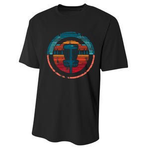 Disc Golfer Disc Golf Player Performance Sprint T-Shirt