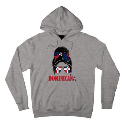 Dominicana Girl Dominican Republic Flag Women Dominicana Tall Hoodie