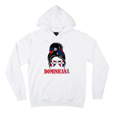 Dominicana Girl Dominican Republic Flag Women Dominicana Hoodie