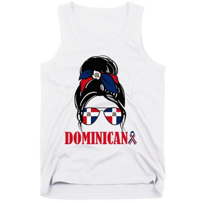 Dominicana Girl Dominican Republic Flag Women Dominicana Tank Top