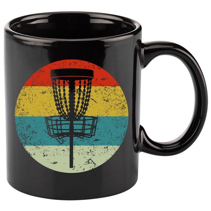 Disc Golf 11oz C Handle Ceramic Mug