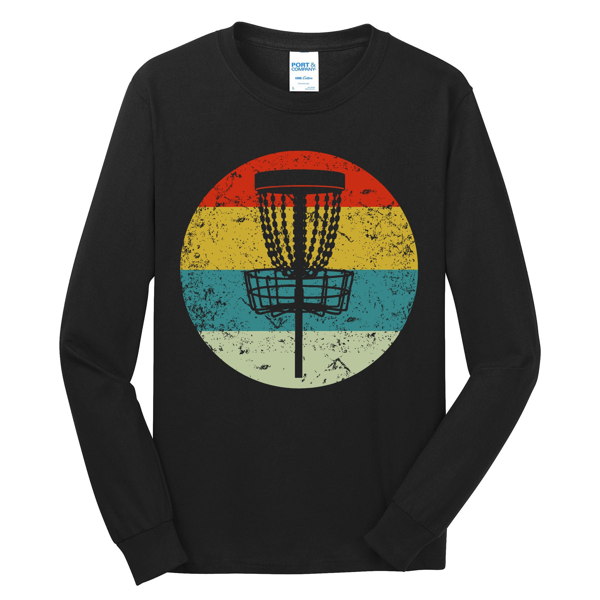 Disc Golf Tall Long Sleeve T-Shirt