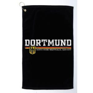 Dortmund Germany Deutschland Platinum Collection Golf Towel