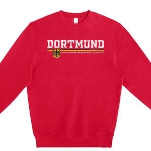 Dortmund Germany Deutschland Premium Crewneck Sweatshirt