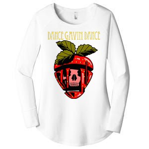 Dance Gavin Dance Merch We Own The Night Dance Gavin Dance Women's Perfect Tri Tunic Long Sleeve Shirt