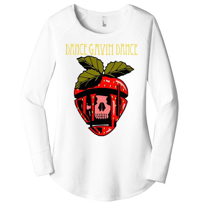 Dance Gavin Dance Merch We Own The Night Dance Gavin Dance Women's Perfect Tri Tunic Long Sleeve Shirt