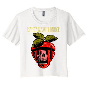 Dance Gavin Dance Merch We Own The Night Dance Gavin Dance Women's Crop Top Tee