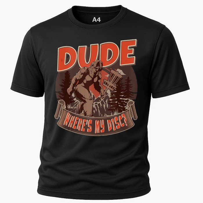 Disc Golf Dude Wheres My Disc II Cooling Performance Crew T-Shirt