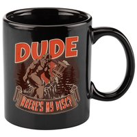 Disc Golf Dude Wheres My Disc II 11oz C Handle Ceramic Mug