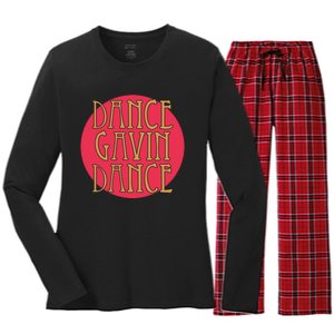 Dance Gavin Dance Kitsune Women's Long Sleeve Flannel Pajama Set 